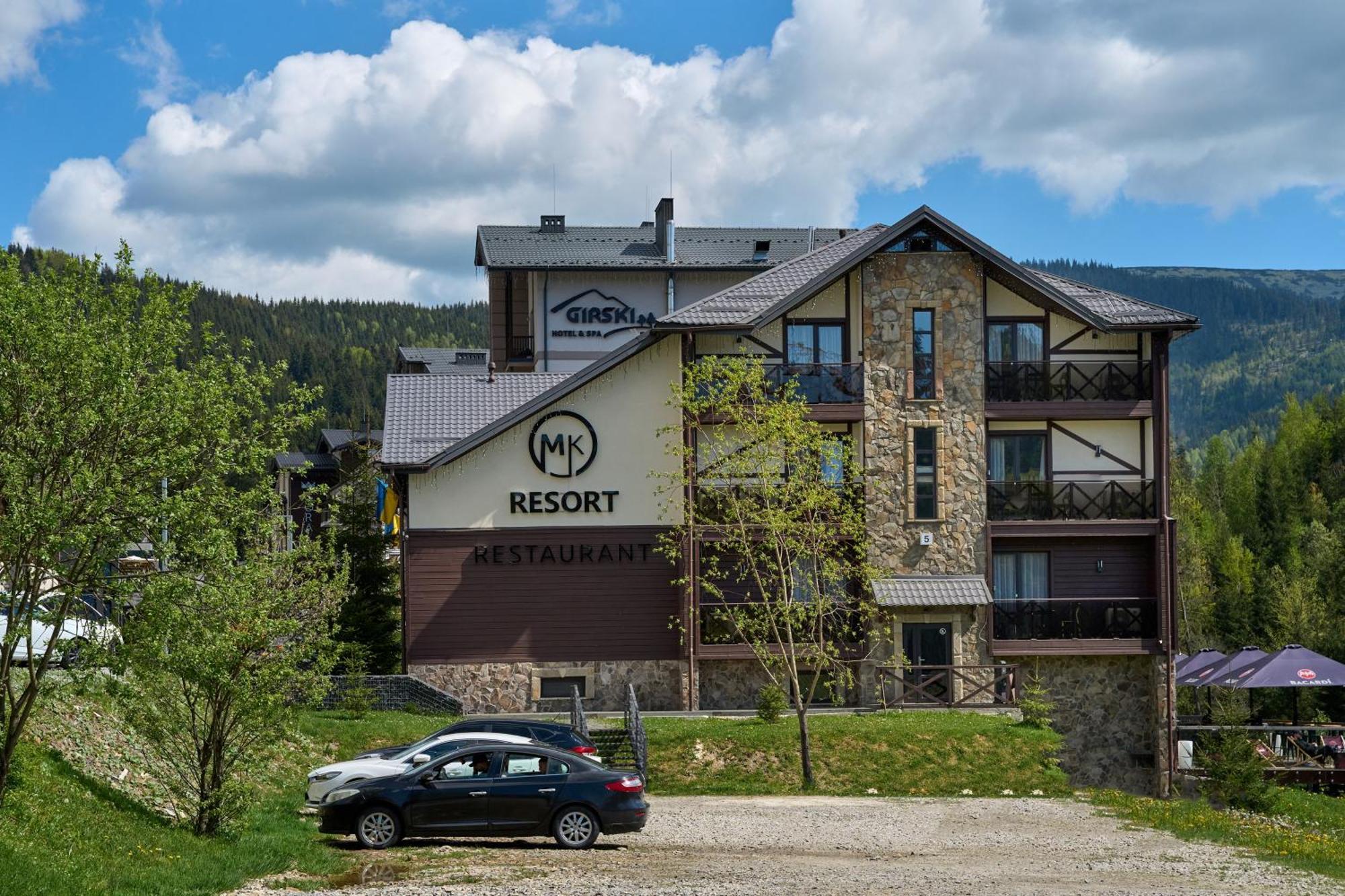 Mk Resort Bukovel Eksteriør bilde